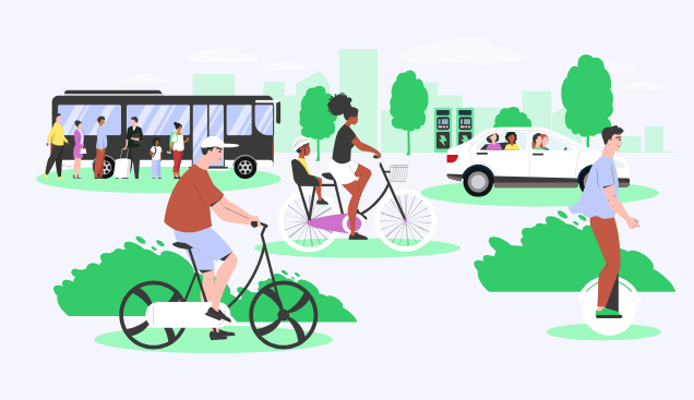 Tableau de bord des mobilités durables